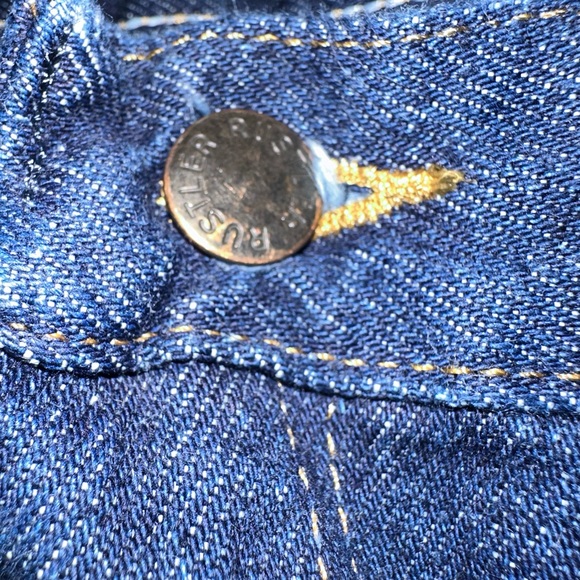 Wrangler Rustler Dark Blue Jeans - NWT - Picture 5 of 9